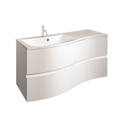 Mobile lavabo sospeso - SVELTE - Crosswater - in marmo / contemporaneo / con cassetti