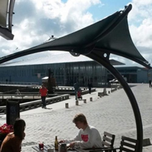 Ombrellone in PVC - SEVERAL - Eugreb Invest - per hotel / per ristorante / per scuola