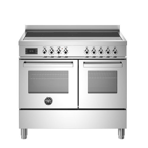 Blocco cottura a induzione - PRO105I2EXT - Bertazzoni - professionale / 5 fuochi / 2 forni