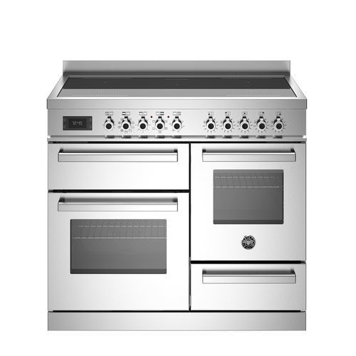 Blocco cottura a induzione - PRO105I3EXT - Bertazzoni - professionale / 5 fuochi / 3 forni