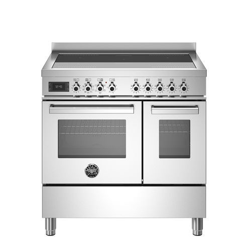 Blocco cottura a induzione - PRO95I2EXT - Bertazzoni - professionale / 5 fuochi / 2 forni