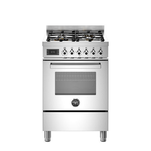Blocco cottura a gas - PRO64L1EXT - Bertazzoni - elettrico / professionale / 4 fuochi