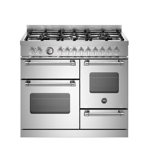 Blocco cottura a gas - MAS106L3EXC - Bertazzoni - elettrico / 6 fuochi / 3 forni
