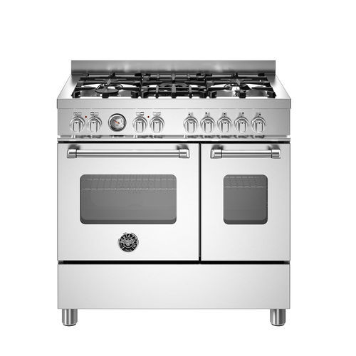 Blocco cottura a gas - MAS95C2EXC - Bertazzoni - elettrico / 5 fuochi / 2 forni