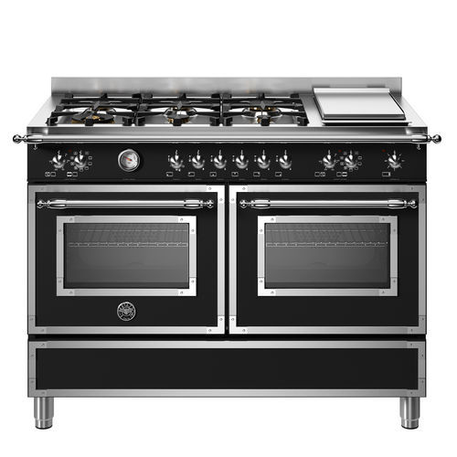 Blocco cottura a gas - HER126G2ENET - Bertazzoni - elettrico / 6 fuochi / 2 forni