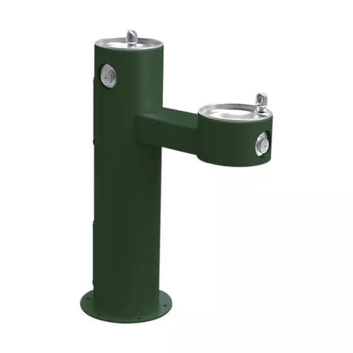 Fontanella antivandalismo - LK4420 series - Elkay Manufacturing Company - da esterno / in acciaio inossidabile / professionale