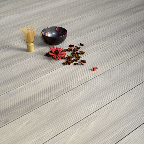 Listone per esterno in composito - Ethnic - TARIMATEC - polimerico / aspetto legno / a clip