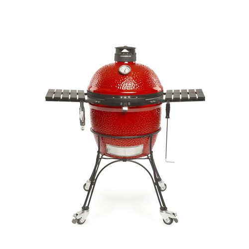 Barbecue a carbonella - CLASSIC JOE™ - SERIES II - Kamado Joe - da terra / con rotelle / in acciaio inossidabile