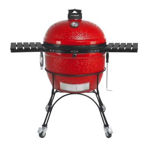 Barbecue a carbonella - BIG JOE™ - SERIES II - Kamado Joe - con rotelle / da terra / in acciaio inossidabile
