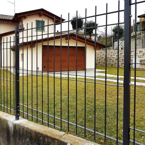 Recinzione a sbarre - VULCANO VERT. - Libra Industriale spa - residenziale / in acciaio / dritta