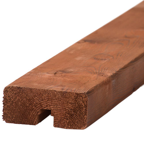 Modanatura in legno - LARGE TOP RAIL - boistraites - dritta / aspetto legno / da interno