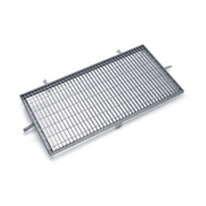 Griglia di ventilazione in acciaio galvanizzato - DOG H 30  - Grigliati Baldassar S.r.l. - rettangolare