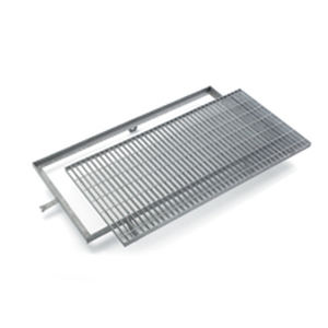 Griglia di ventilazione in acciaio galvanizzato - WOLF H 30  - Grigliati Baldassar S.r.l. - rettangolare
