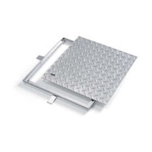 Chiusino in acciaio galvanizzato - LUX H 15 - Grigliati Baldassar S.r.l. - quadrato / prefabbricato