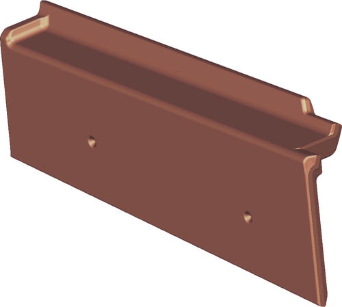 Tegola di colmo - Isiklar Building Materials Inc. - in terracotta