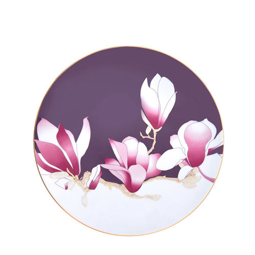 Piatto piatto - MAGNOLIA - HAVILAND - di servizio / da cena / fondo