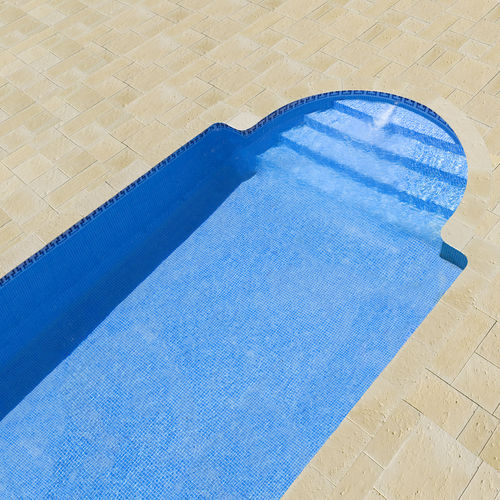 Bordo di piscina in calcestruzzo - DORDOGNE Series - SAS PREFABRICADOS DE HORMIGON SA - d'angolo / curvo