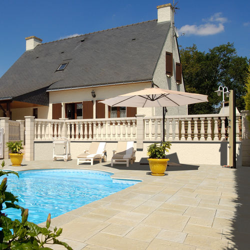 Lastricato in calcestruzzo - DORDOGNE   - SAS PREFABRICADOS DE HORMIGON SA - da esterno / da giardino / per terrazza
