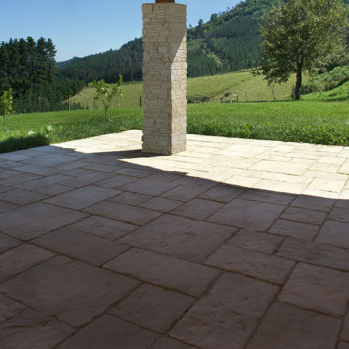 Lastricato in calcestruzzo - DOMUSPACK A  - SAS PREFABRICADOS DE HORMIGON SA - da esterno / da giardino / per terrazza