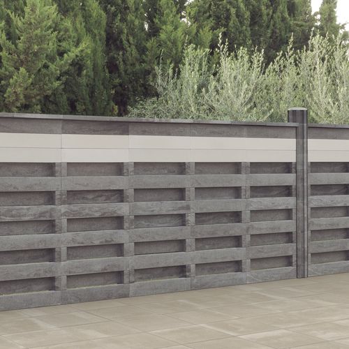 Recinzione a pannelli - LO Series - SAS PREFABRICADOS DE HORMIGON SA - da giardino / in calcestruzzo / classica
