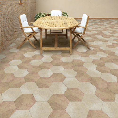 Lastricato esagonale - PANOT - SAS PREFABRICADOS DE HORMIGON SA - in calcestruzzo / da esterno / da interno