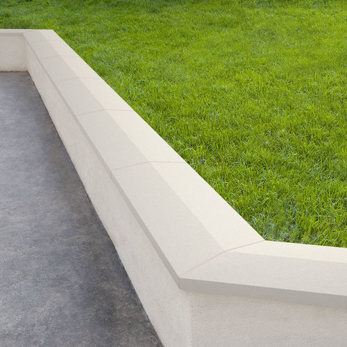 Copertina per muro in calcestruzzo - ALM Series  - SAS PREFABRICADOS DE HORMIGON SA - a doppia pendenza