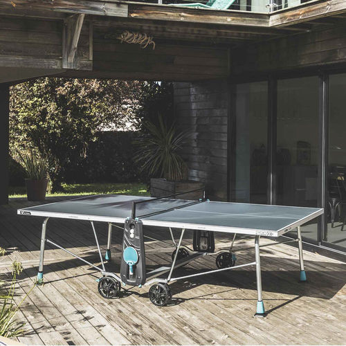 Tavolo da ping-pong per esterni - 200X SPORT   - Cornilleau - contemporaneo / per uso residenziale / per spazio pubblico