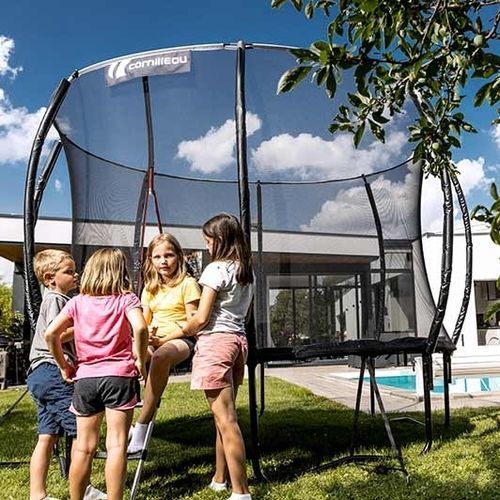 Trampolino senza molla - 12FT  - Cornilleau - per parco giochi / rotondo / per uso domestico