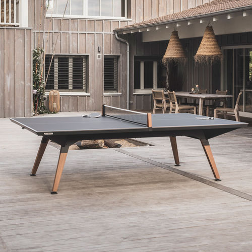 Tavolo da ping-pong per esterni - ORIGIN - BLACK - Cornilleau - contemporaneo / per uso residenziale / per hotel
