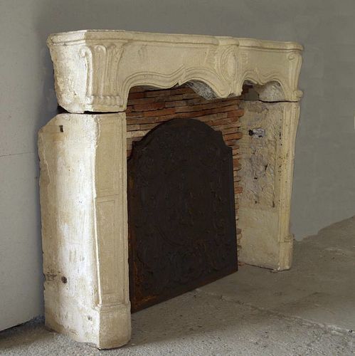Cornice per camino Reggenza - bca materiaux anciens