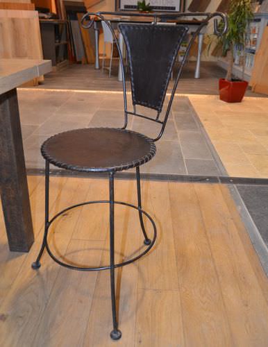 Sedia da giardino classica - bca materiaux anciens - in ferro modellato / pieghevole / per uso residenziale