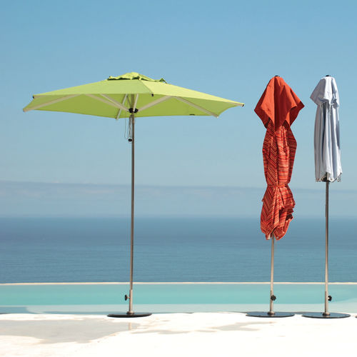 Ombrellone in tessuto - SWIFT  - Woodline Shade Solutions - in alluminio / in acciaio inossidabile