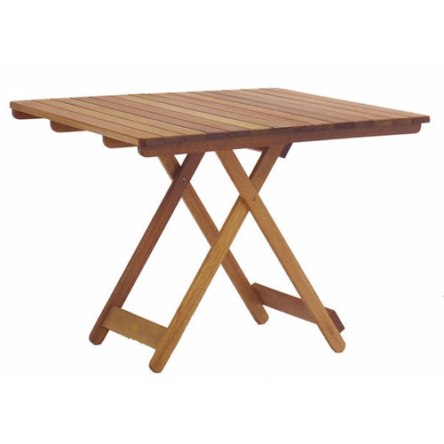 Tavolo contemporaneo - TAMBOTIE TABLE - Woodline Shade Solutions - in legno / rettangolare / pieghevole