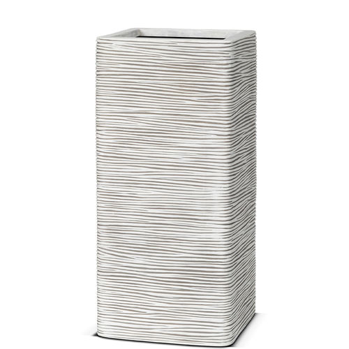Vaso da giardino in plastica - NATURE : RIB - Capi - quadrato
