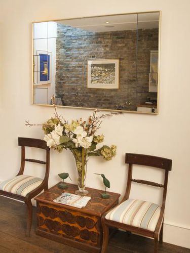 TV a specchio a muro - NO. ART DECO - Overmantels - contemporaneo / rettangolare / dorato