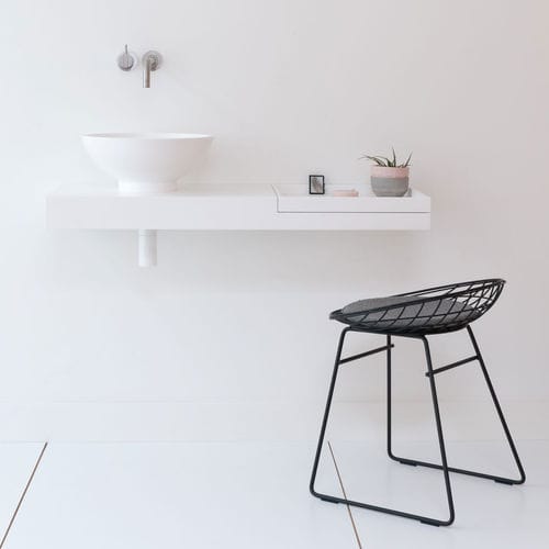 Piano lavabo in composito - FLAT - NotOnlyWhite