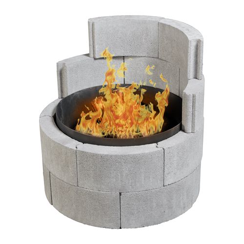 Braciere da giardino a legna - WOODLAND - shaw brick