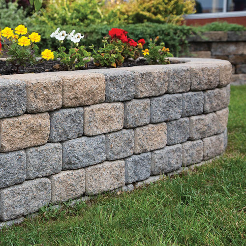 Bordura divisoria - ROMAN STACKSTONE®  - shaw brick - in calcestruzzo / curva