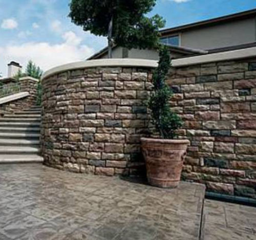 Paramento in pietra calcarea - LIMESTONE - shaw brick - per esterni / 3D / aspetto pietra