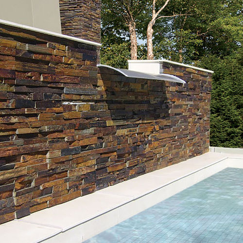 Paramento per esterni - THIN VENEER PANELS - shaw brick - indoor / 3D / aspetto pietra