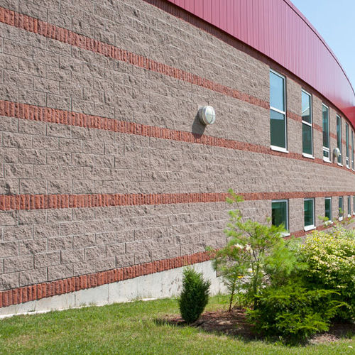 Blocco di calcestruzzo forato - SPLIT ASHLAR - shaw brick - per muro portante / per facciata / ad alta resistenza