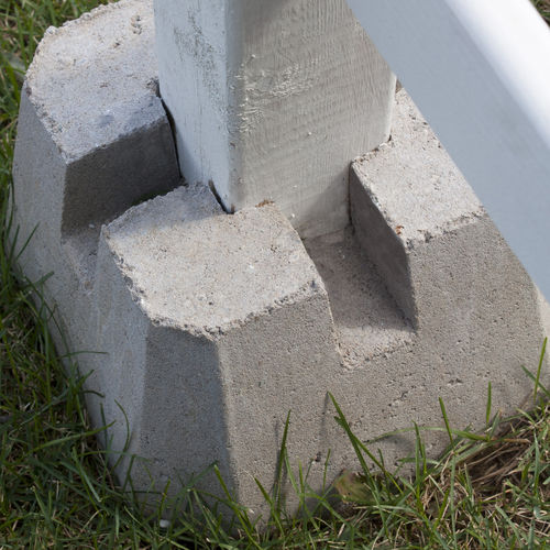 Blocco di calcestruzzo pieno - DEK-BLOCK - shaw brick - per pilastro / ad alta resistenza