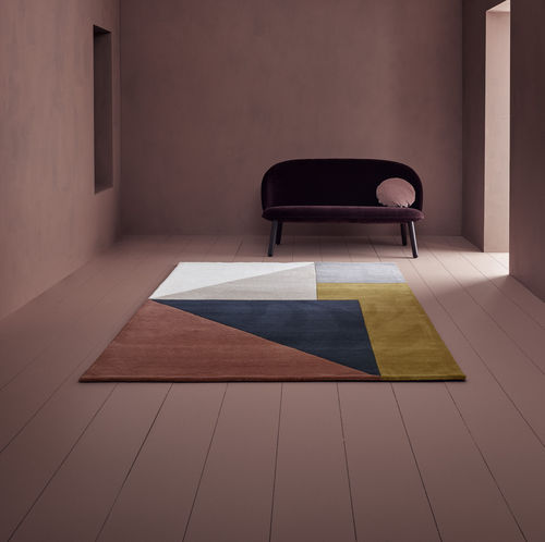 Tappeto contemporaneo - ARGUTO - LINIE DESIGN A/S - geometrico / in lana / rettangolare