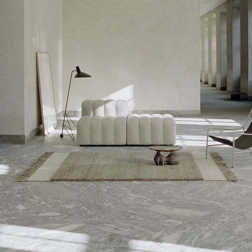 Tappeto contemporaneo - HUMBLE ACT - LINIE DESIGN A/S - a tinta unita / in lana della Nuova Zelanda / rettangolare