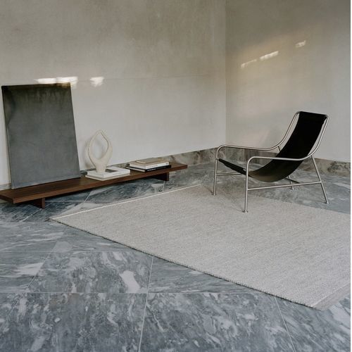 Tappeto contemporaneo - DAWN LIGHT - LINIE DESIGN A/S - a righe / a tinta unita / in lana