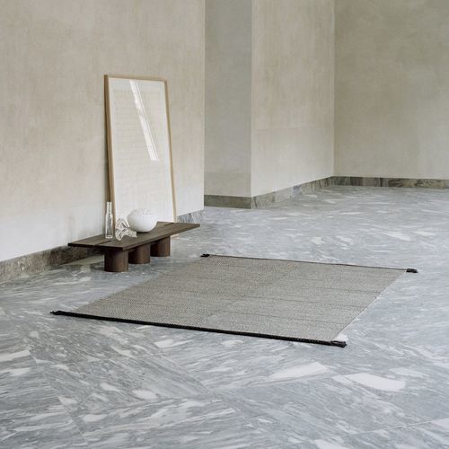 Tappeto contemporaneo - VISION WALK - LINIE DESIGN A/S - a righe / a tinta unita / in lana