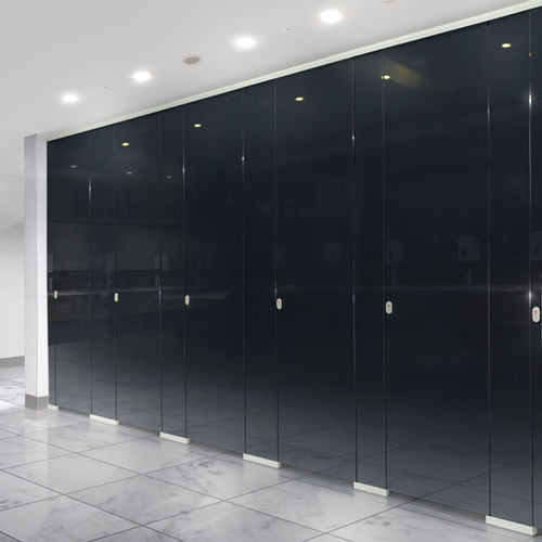Cabina per bagni pubblici in vetro - CLOUD  - Prospec - per toilette / per edifici pubblici