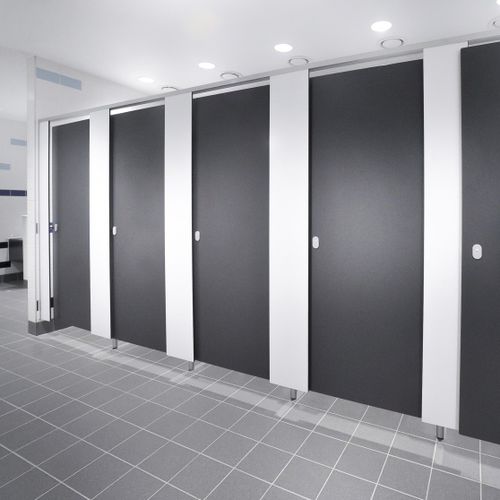 Cabina per bagni pubblici per toilette - MARATHON CONNECT  - Prospec - per edifici pubblici