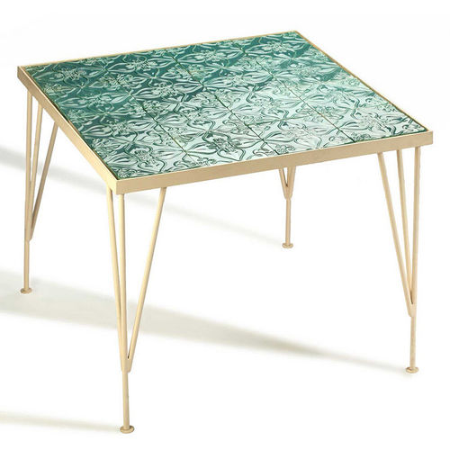 Tavolo d'appoggio contemporaneo - CALDAS - Mambo Unlimited Ideas - in legno / in ceramica / in metallo laccato