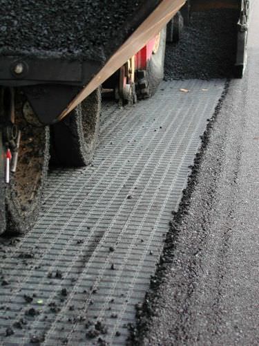 Geogriglia di consolidamento - ASPHALTGRID - Geosintex - rivestimento stradale / in poliestere / rivestita in bitume polimero